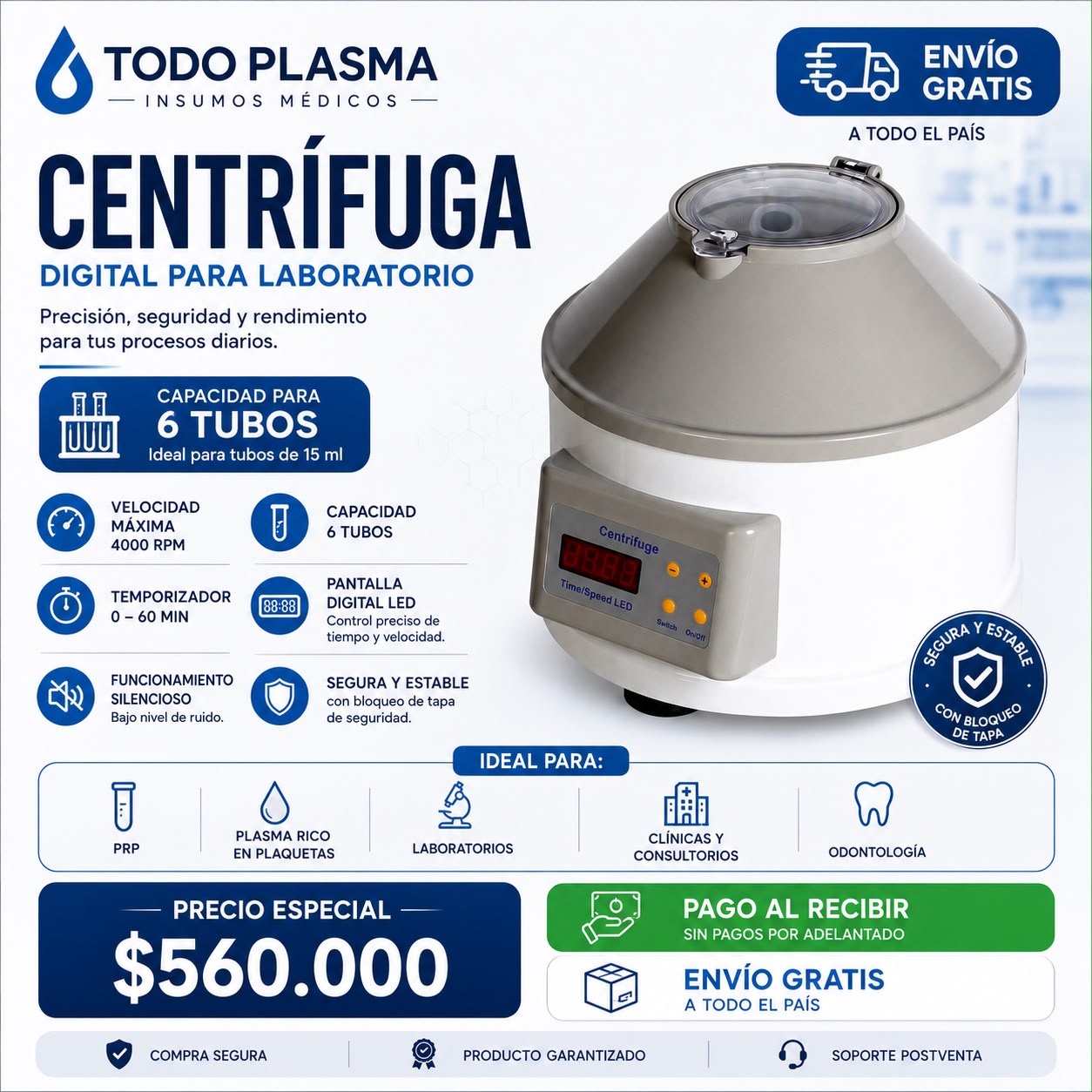 Centrífuga digital